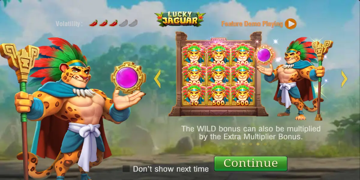 Lucky Jaguar demo grátis